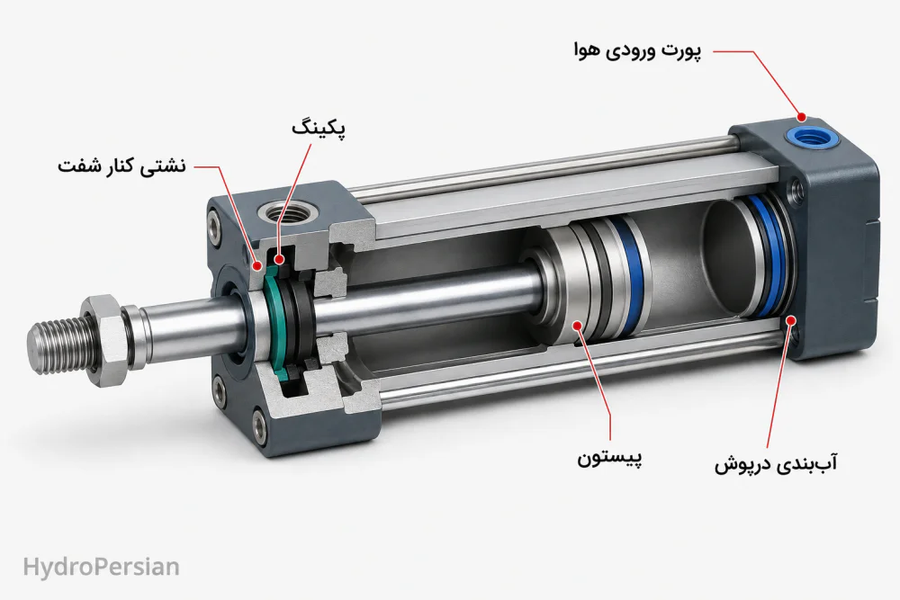 عیب یابی جک پنوماتیک