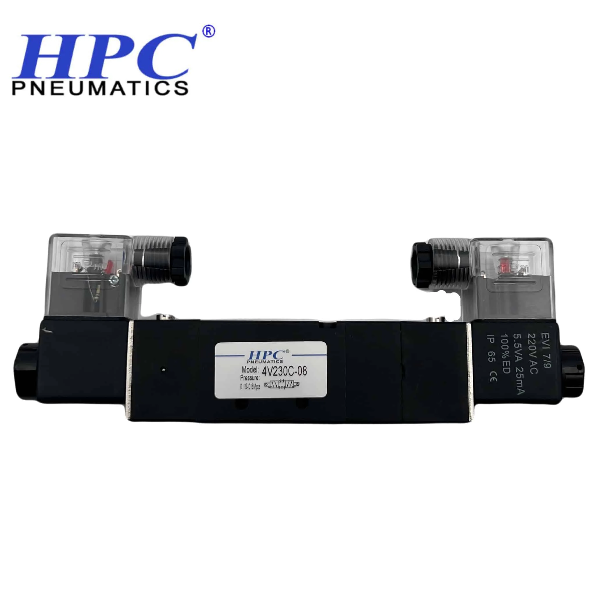 شیر برقی پنوماتیک بسته HPC