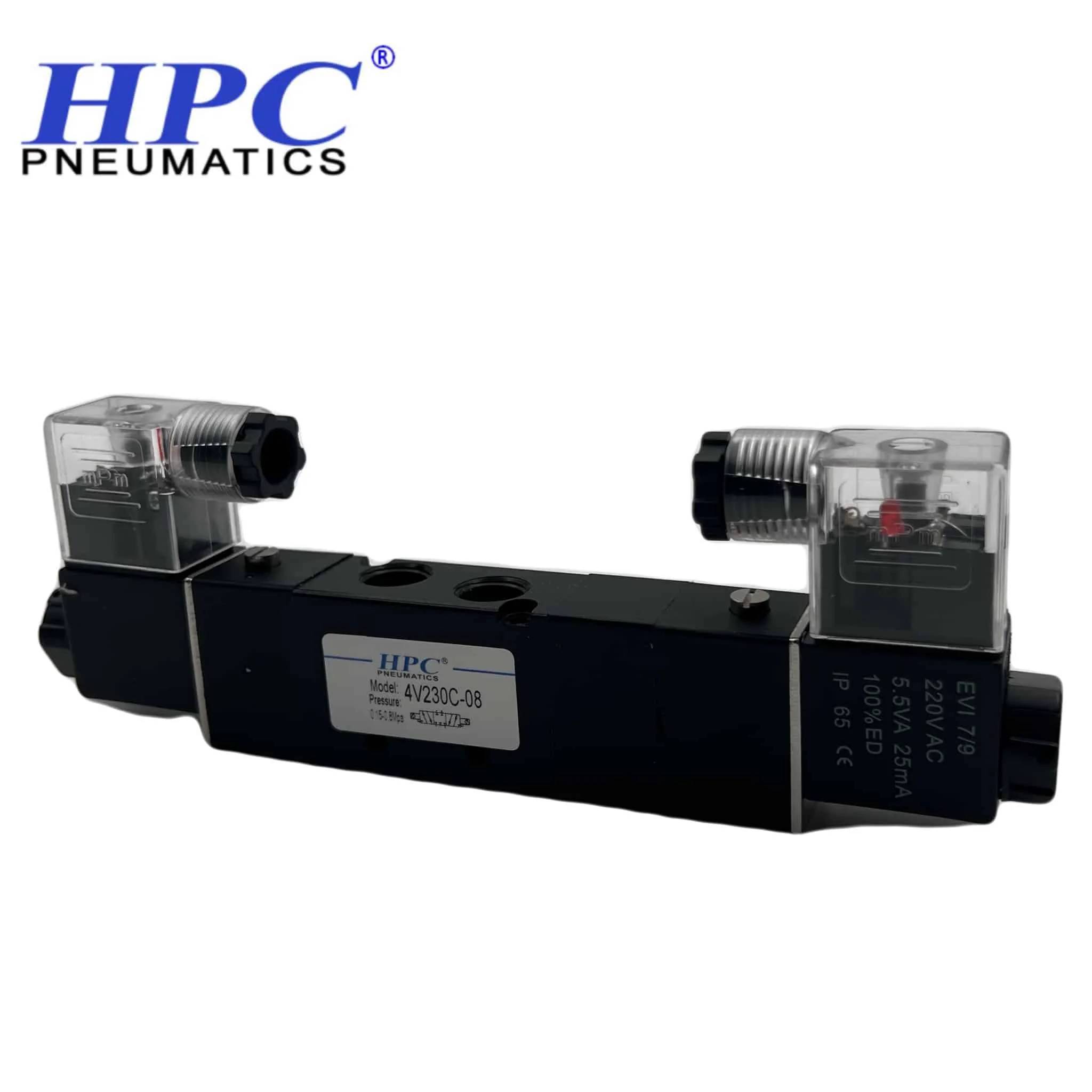 شیر برقی پنوماتیک بسته HPC