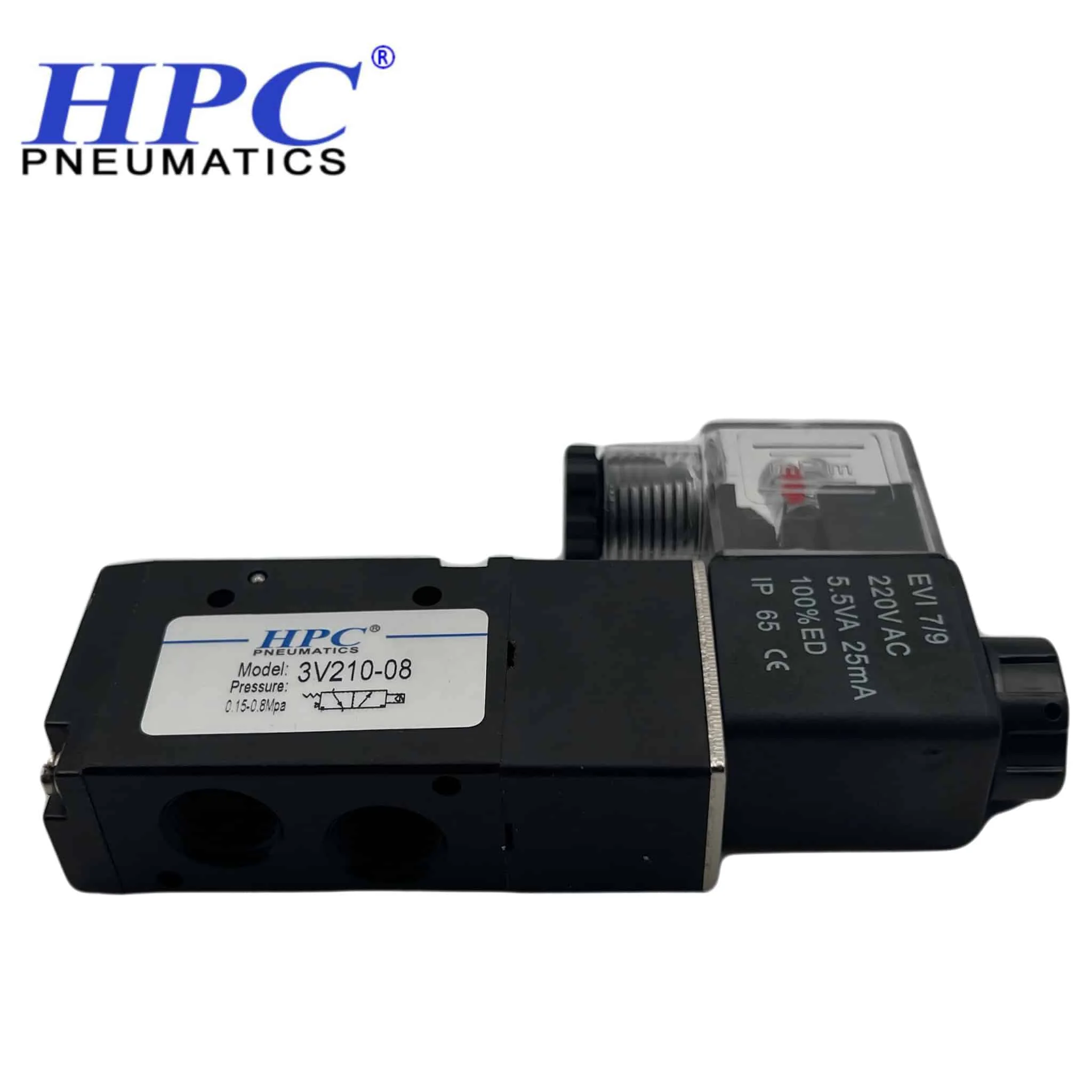 شیر برقی پنوماتیک 3/2 HPC