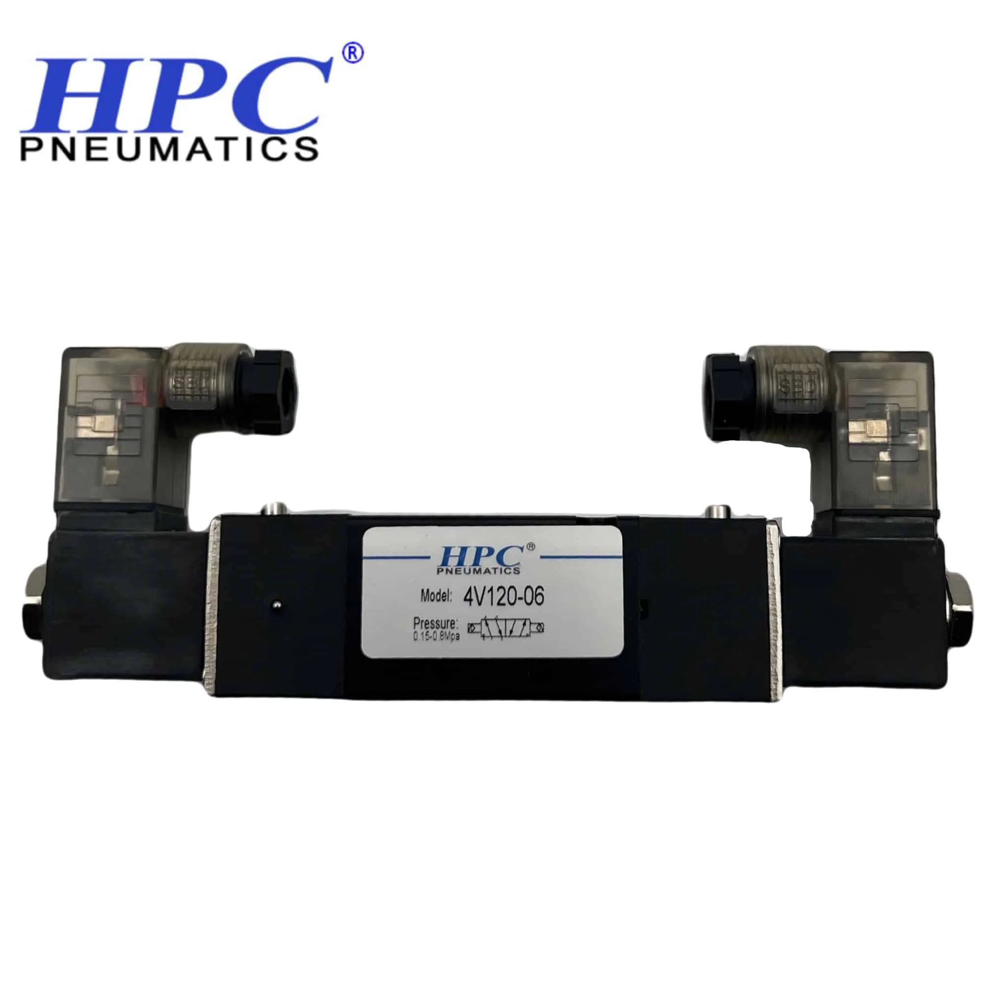 شیر برقی پنوماتیک دو بوبین HPC