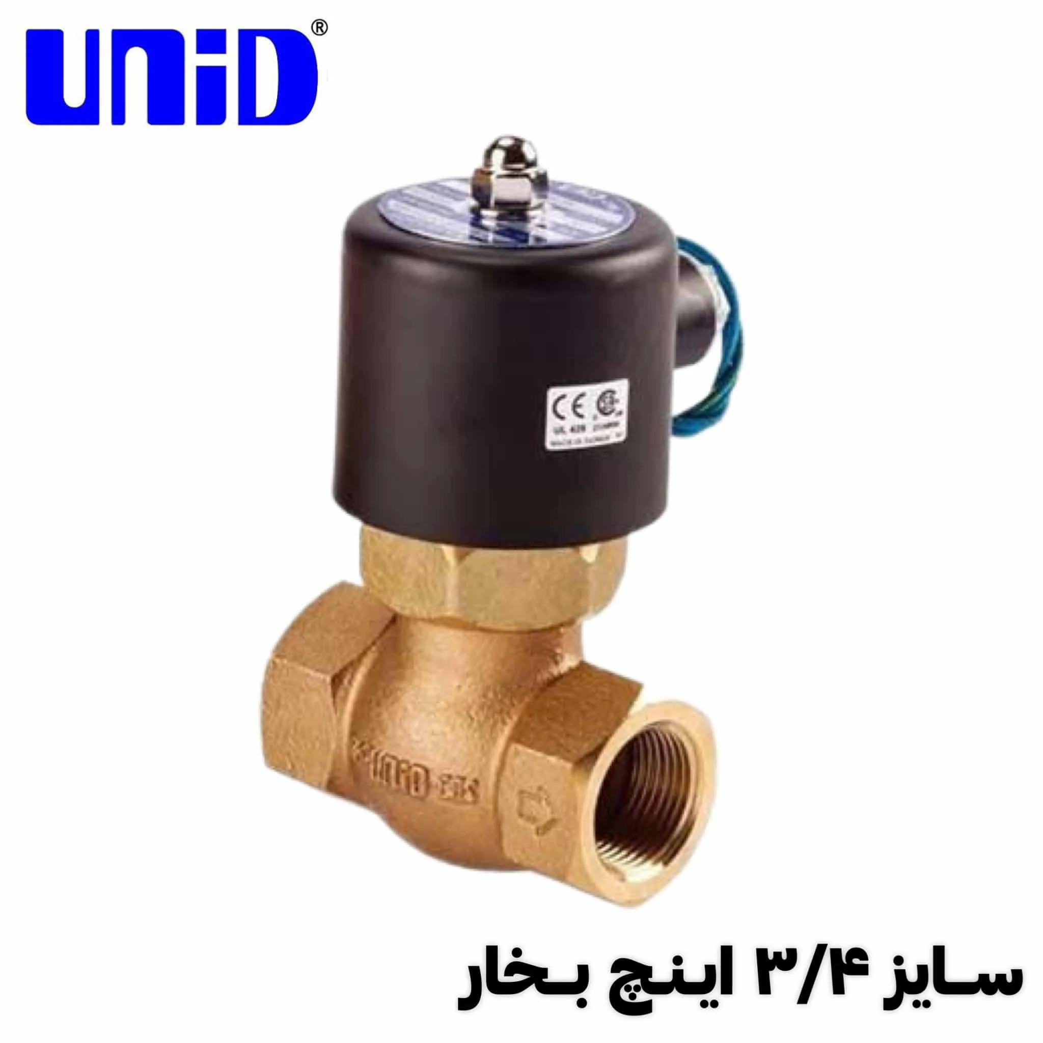 شیر برقی بخار پیستونی در هیدروپرشین