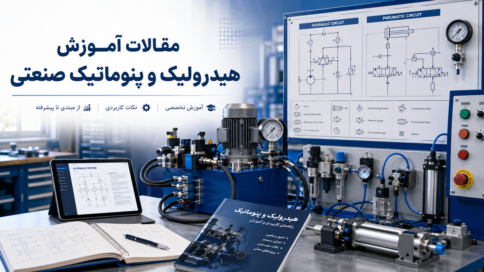 مقالات آموزشی هیدرولیک و پنوماتیک