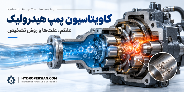 کاویتاسیون پمپ هیدرولیک چیست؟ علائم، علت‌ها و روش تشخیص و رفع